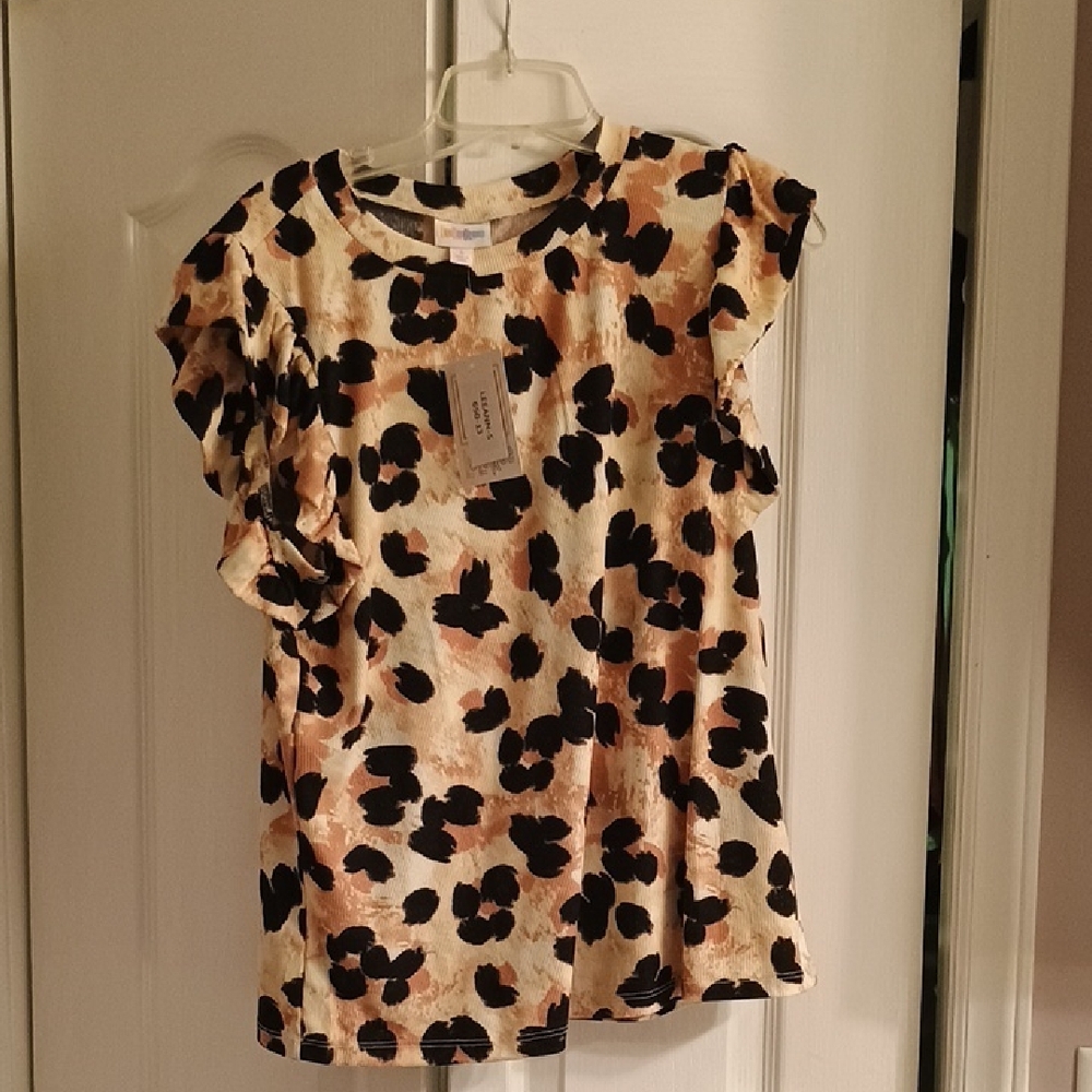 Stylish Leopard Print Women's Top